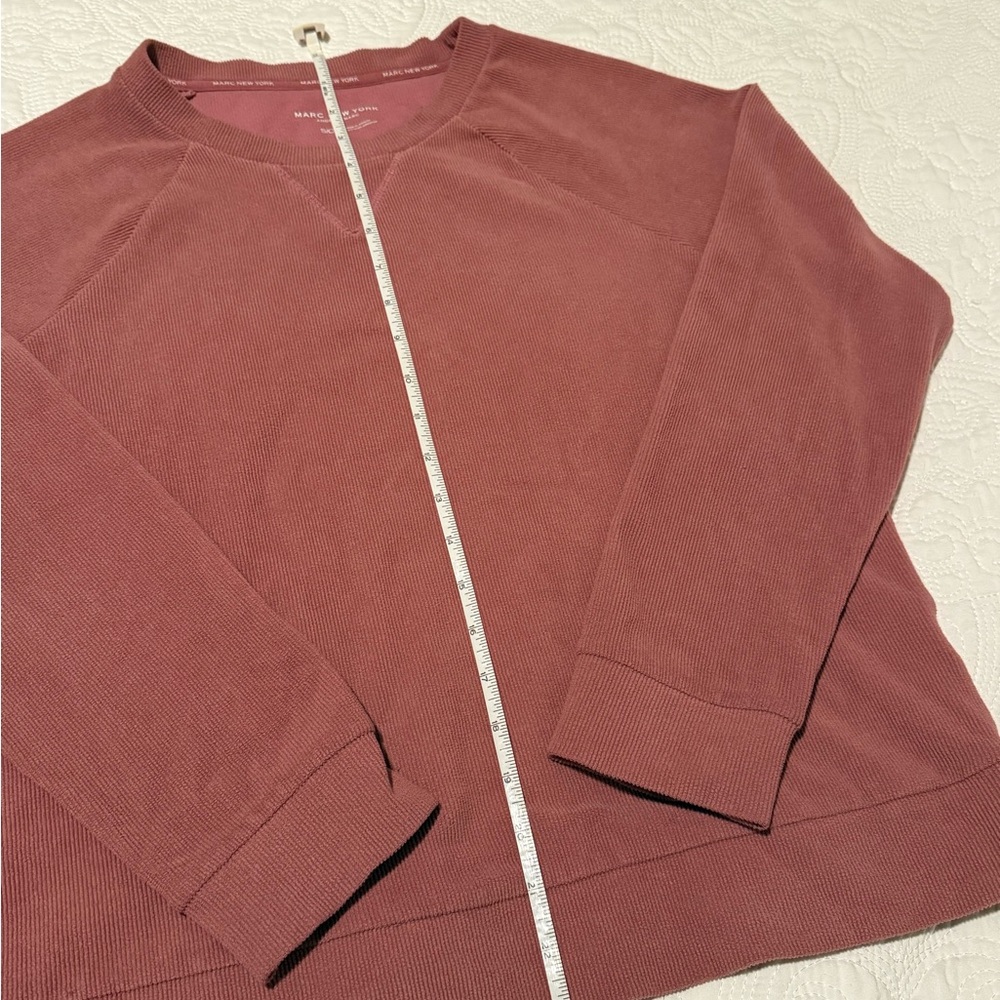 Marc New York Women's Dusty Rose Crewneck Sweater S - Picture 6 of 10